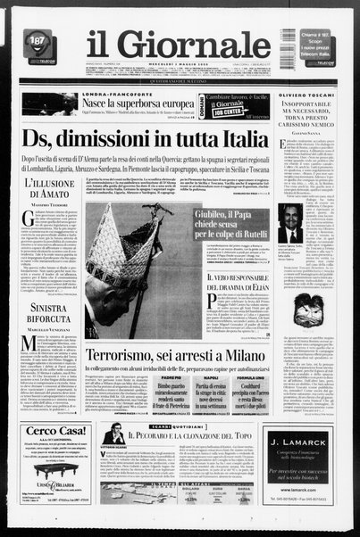 Il giornale : quotidiano del mattino